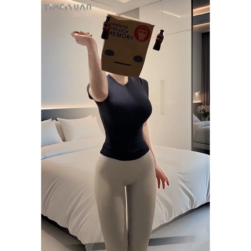 高腰收腹瑜伽长裤女冰爽凉感