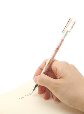 晨光学生中性笔碳素笔学生流行航海王甜品派对QGPC40040.5