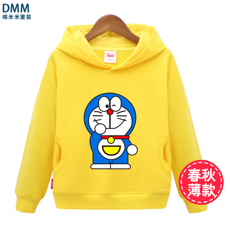 新款百搭机器猫哆啦A梦卫衣儿童
