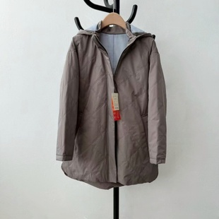 日本原单2025秋冬女式 超轻户外棉服日系外贸宽松防风保暖棉衣外套