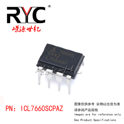 ICL7660SCPAZ DIP-8 Intersil 进口原装正品 电源芯片 电压转换器