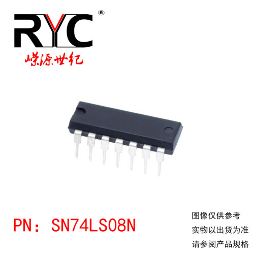 SN74LS08N DIP-14 TI德州原装正品 集成电路IC 逻辑-栅极和逆变器