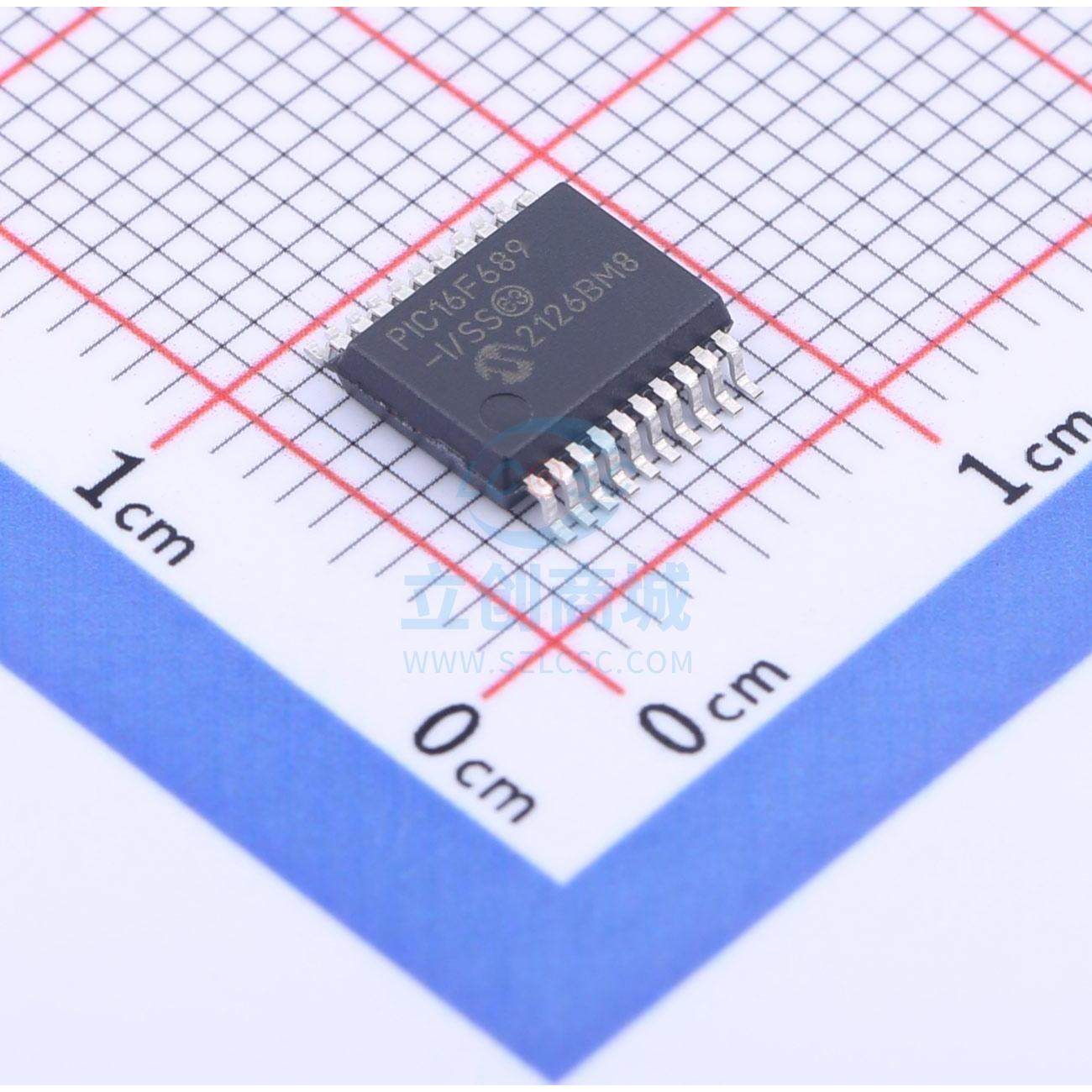 单片机(MCU/MPU/SOC) PIC16F689T-I/SS SSOP-20 MICROCHIP(美国微