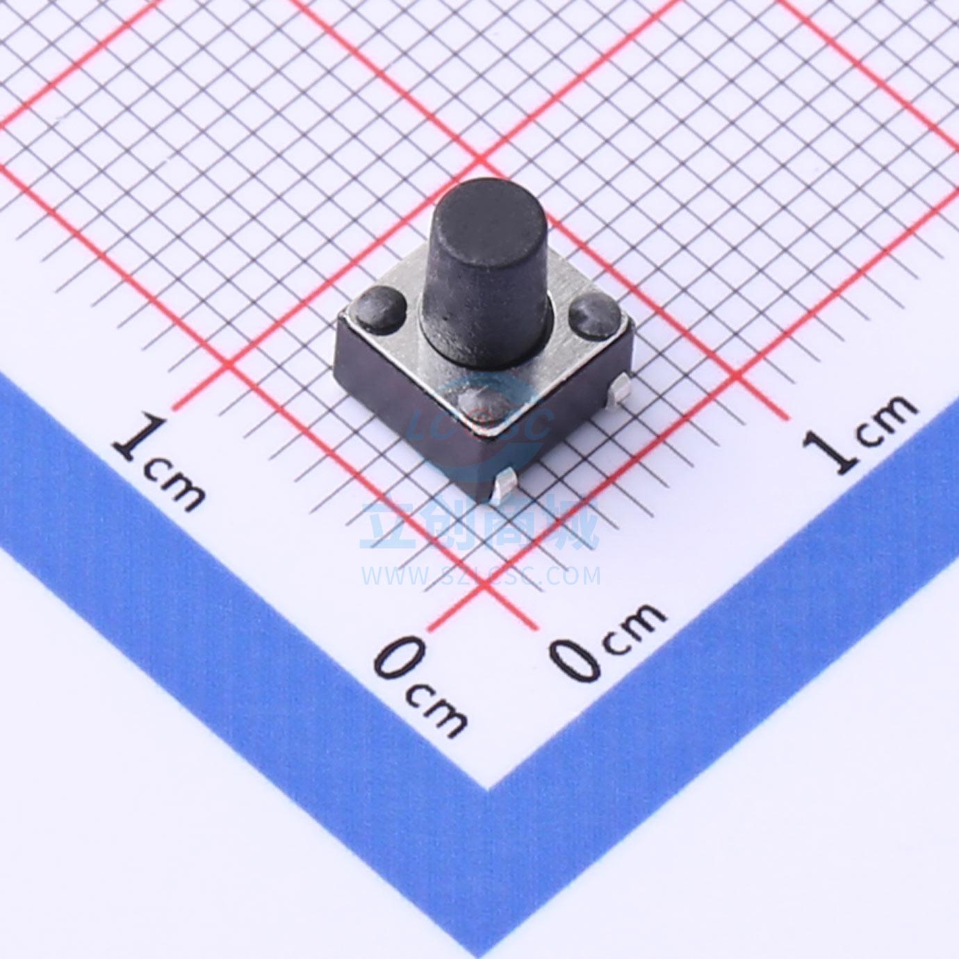 轻触开关 TS-1036U-A9B3-D2 SMD Yuandi(元迪)