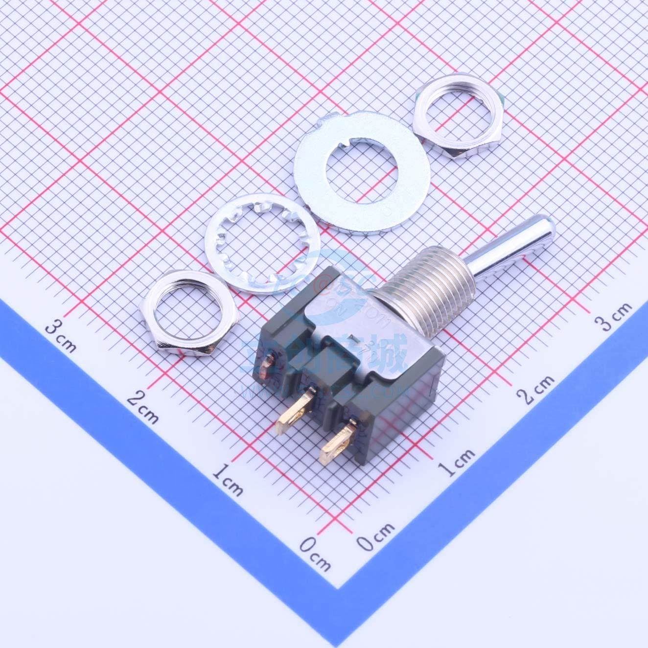 钮子开关 M2011SS1G01 插件 NKK Switches