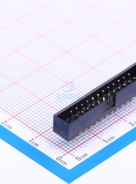 IDC连接器(牛角/简牛) 2.0-2*12P弯简牛 弯插,P=2mm BOOMELE(博穆