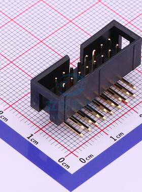 IDC连接器(牛角/简牛) 3110-16RG0BK00A1 弯插,P=2.54mm Wcon(维