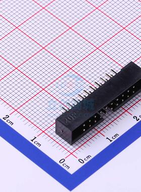 IDC连接器(牛角/简牛) 2.0-2*10P直简牛 直插,P=2mm BOOMELE(博穆