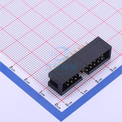 IDC连接器(牛角/简牛) BH-00022 直插,P=2.54mm Liansheng(连盛)