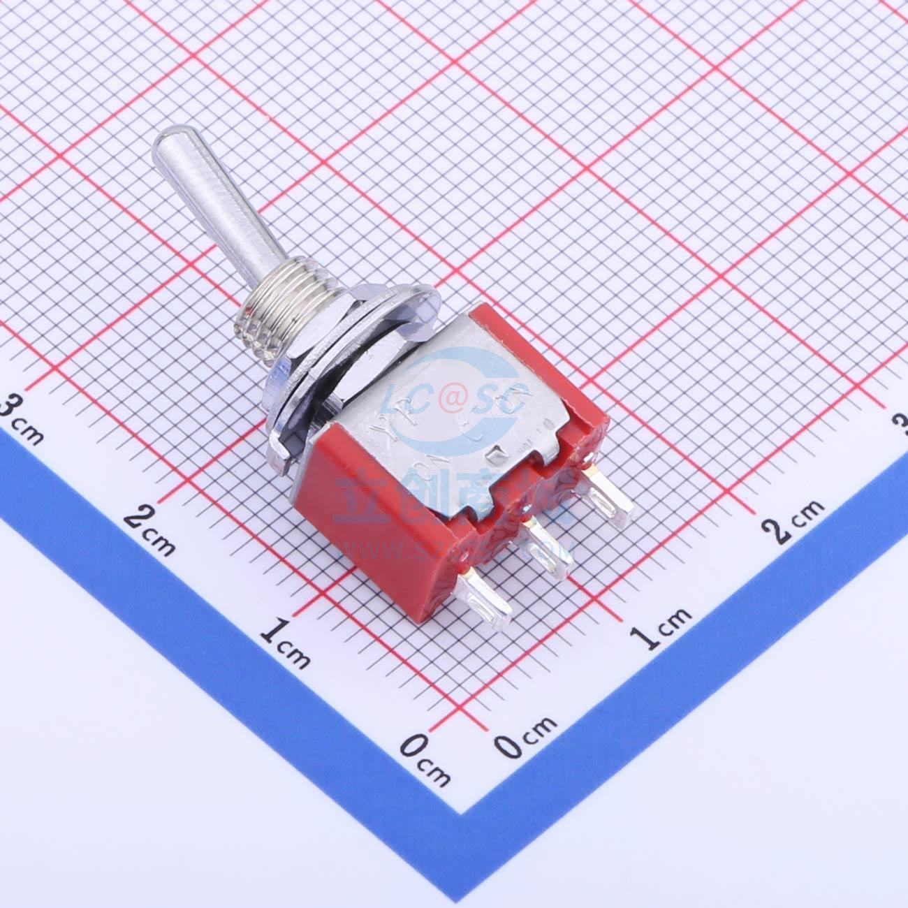 钮子开关 MT-0-102-A101-M200-RS+PJ 插件 YUEN FUNG(源丰)