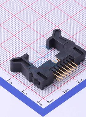 IDC连接器(牛角/简牛) 3220-14SG1BLT1 直插,P=2mm Wcon(维峰电子