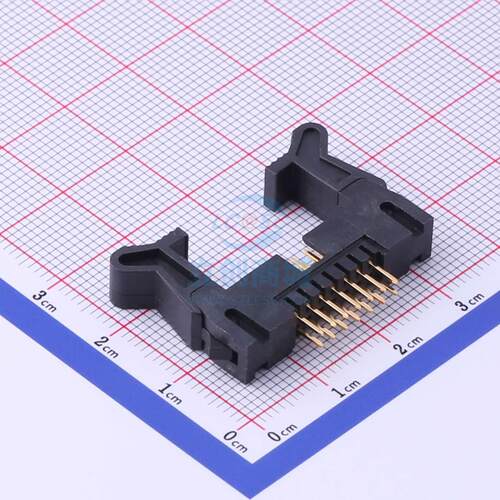 IDC连接器(牛角/简牛) 3220-14SG1BLT1 直插,P=2mm Wcon(维峰电子