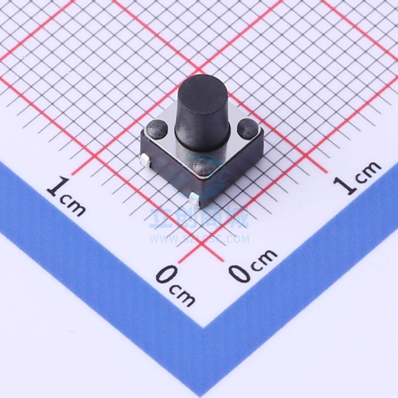 轻触开关 TS-1036U-A8B3-D2 SMD Yuandi(元迪)