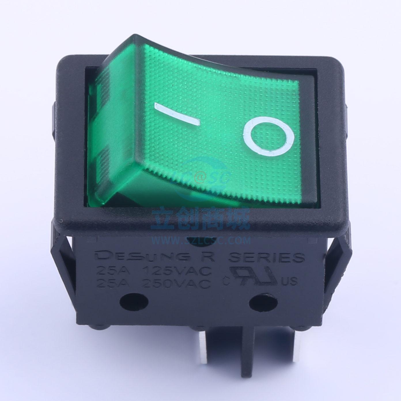 船型开关 R-6-210-C5L-BG-220V 插件 D-SWITCH(德崧)