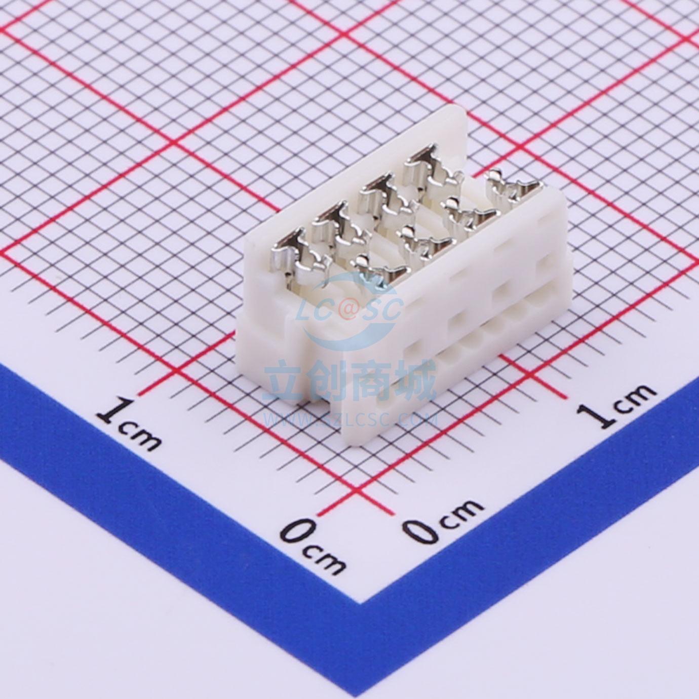 IDC连接器(牛角/简牛) I1276-08-N0 P=1.27mm XFCN(兴飞)