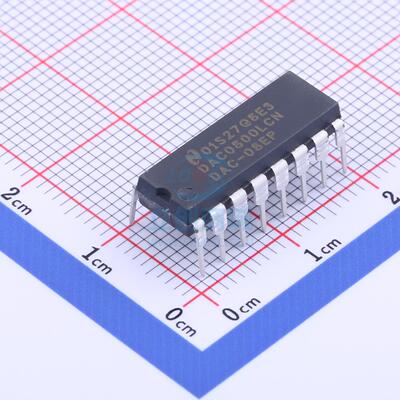 数模转换芯片DAC DAC0800LCN/NOPB PDIP-16 TI()