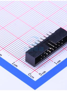 IDC连接器(牛角/简牛) 2.0-2*8P直简牛 直插,P=2mm BOOMELE(博穆