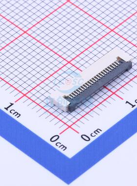 FFC/FPC连接器 AFC30-S22FCA-00 SMD,P=0.5mm JS(钜硕电子)
