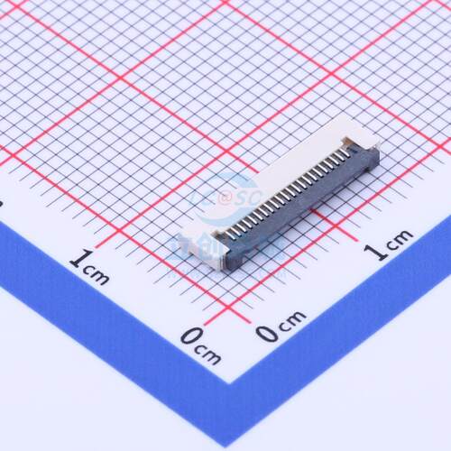 FFC/FPC连接器 AFC30-S22FCA-00 SMD,P=0.5mm JS(钜硕电子)