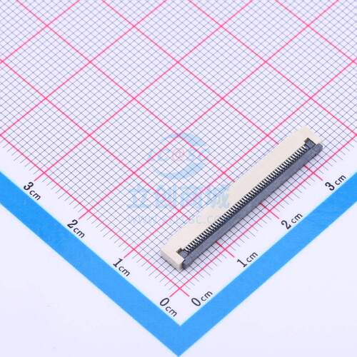 FFC/FPC连接器 0.5K-DX-54PWBG SMD,P=0.5mm HDGC(华德共创)