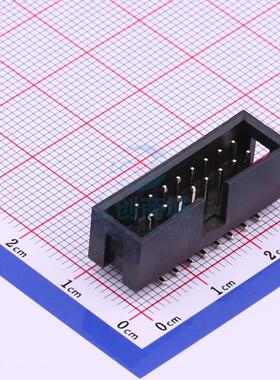 IDC连接器(牛角/简牛) 321016MG0CBK00A03 SMD,P=2.54mm JILN(锦