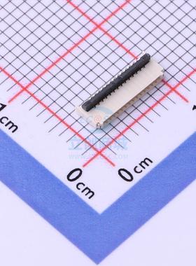 FFC/FPC连接器 X05A10H14G SMD,P=0.5mm XKB Connectivity(中国星