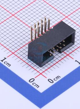 IDC连接器(牛角/简牛) 3130-10RG0BK00T1 弯插,P=1.27mm Wcon(维