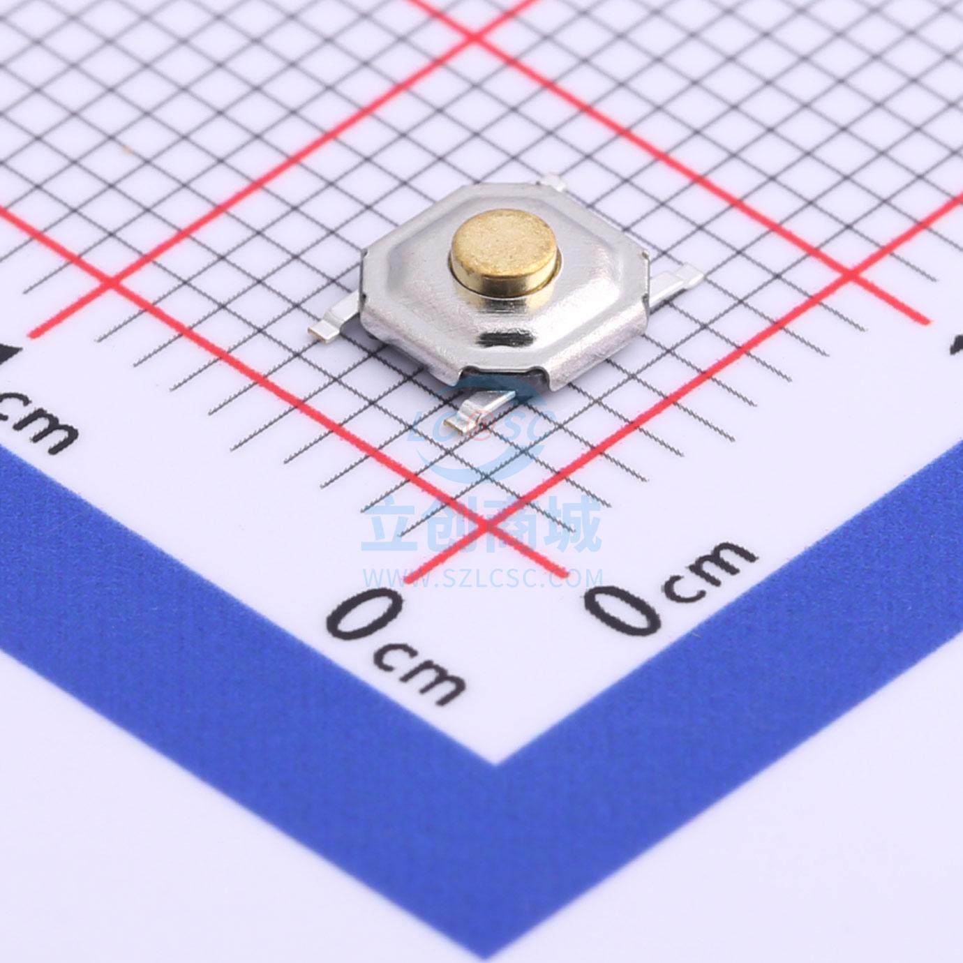 轻触开关 TS-1076S-A4B2 SMD Yuandi(元迪)