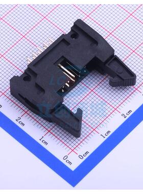 IDC连接器(牛角/简牛) B-3100S10P-A110 直插,P=2.54mm Ckmtw(灿