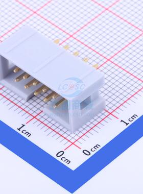 IDC连接器(牛角/简牛) 231-011-810-106 直插,P=2.54mm Nextron(