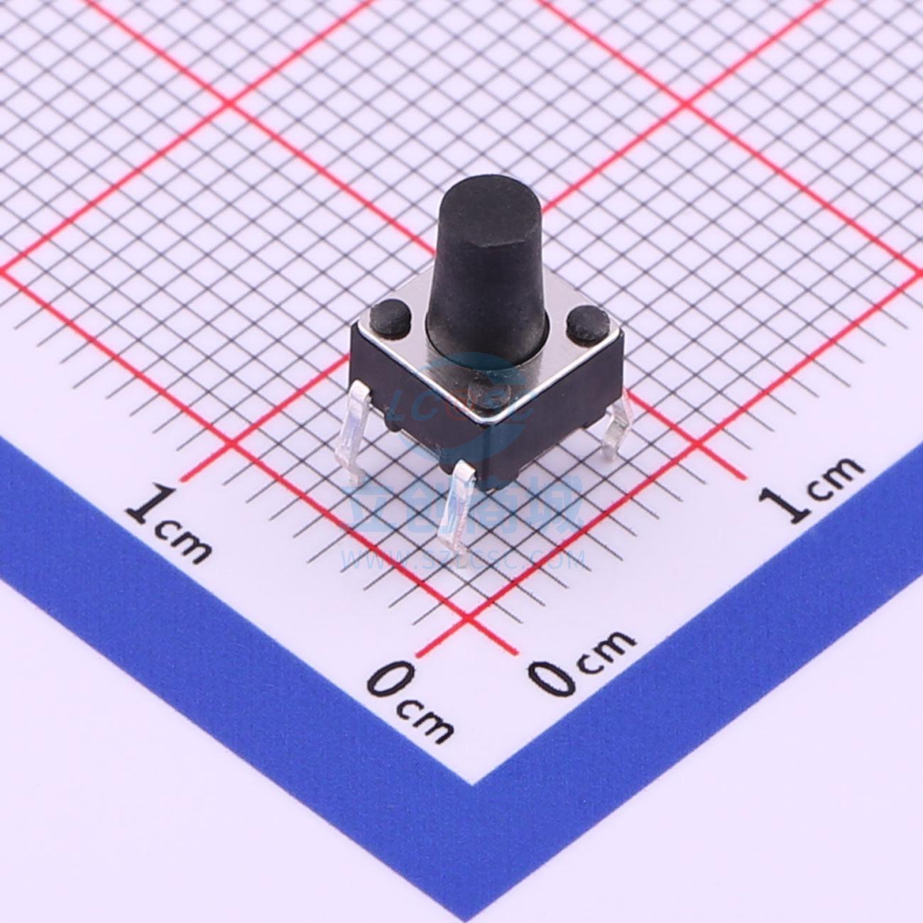 轻触开关 TS-1095-A10B2-D1 插件 Yuandi(元迪)