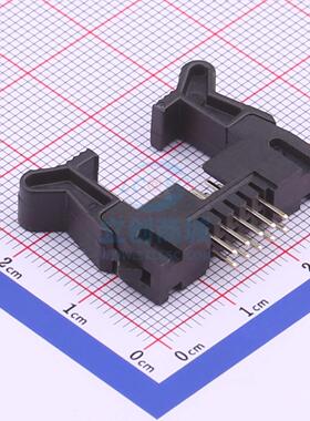 IDC连接器(牛角/简牛) 2.0-2*5P牛角 直插,P=2mm BOOMELE(博穆精
