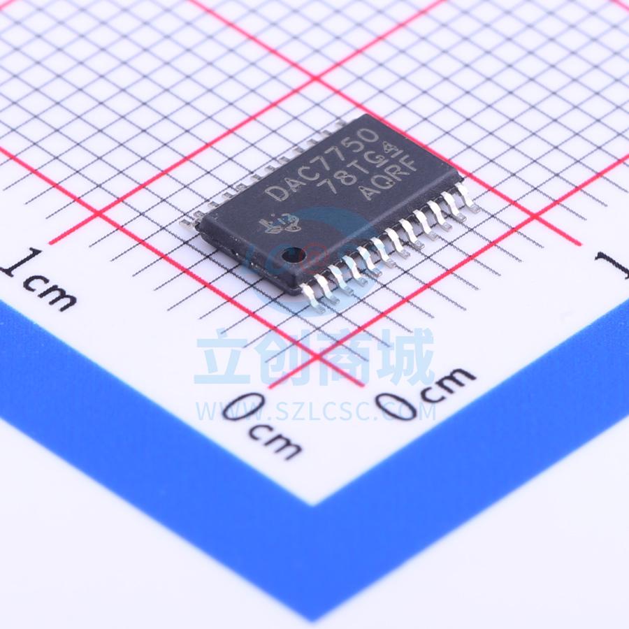 数模转换芯片DAC DAC7750IPWPR HTSSOP-24 TI()