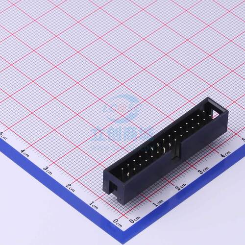 IDC连接器(牛角/简牛) 3110-30SG0BK00A1 直插,P=2.54mm Wcon(维