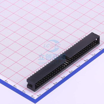 IDC连接器(牛角/简牛) 321060SG0ABK00A03 直插,P=2.54mm JILN(锦