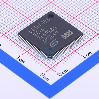 单片机(MCU/MPU/SOC) GD32F205VCT6 LQFP-100_14x14x05P GigaDevi
