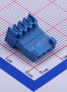 IDC连接器(牛角/简牛) 281709-4 P=2.54mm TE Connectivity(美国