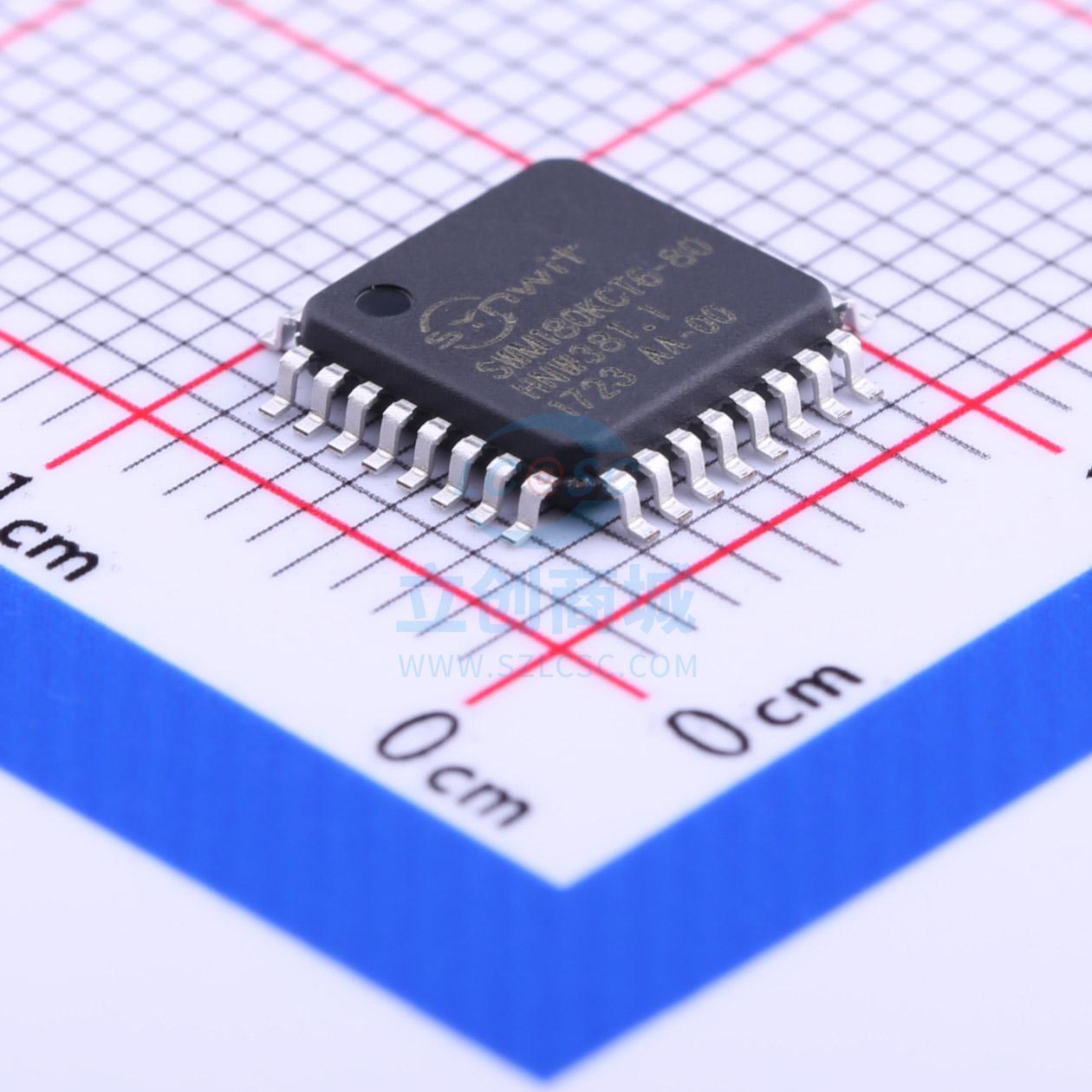 单片机(MCU/MPU/SOC) SWM180KCT6-80 LQFP-32_7x7x08P Synwit(华