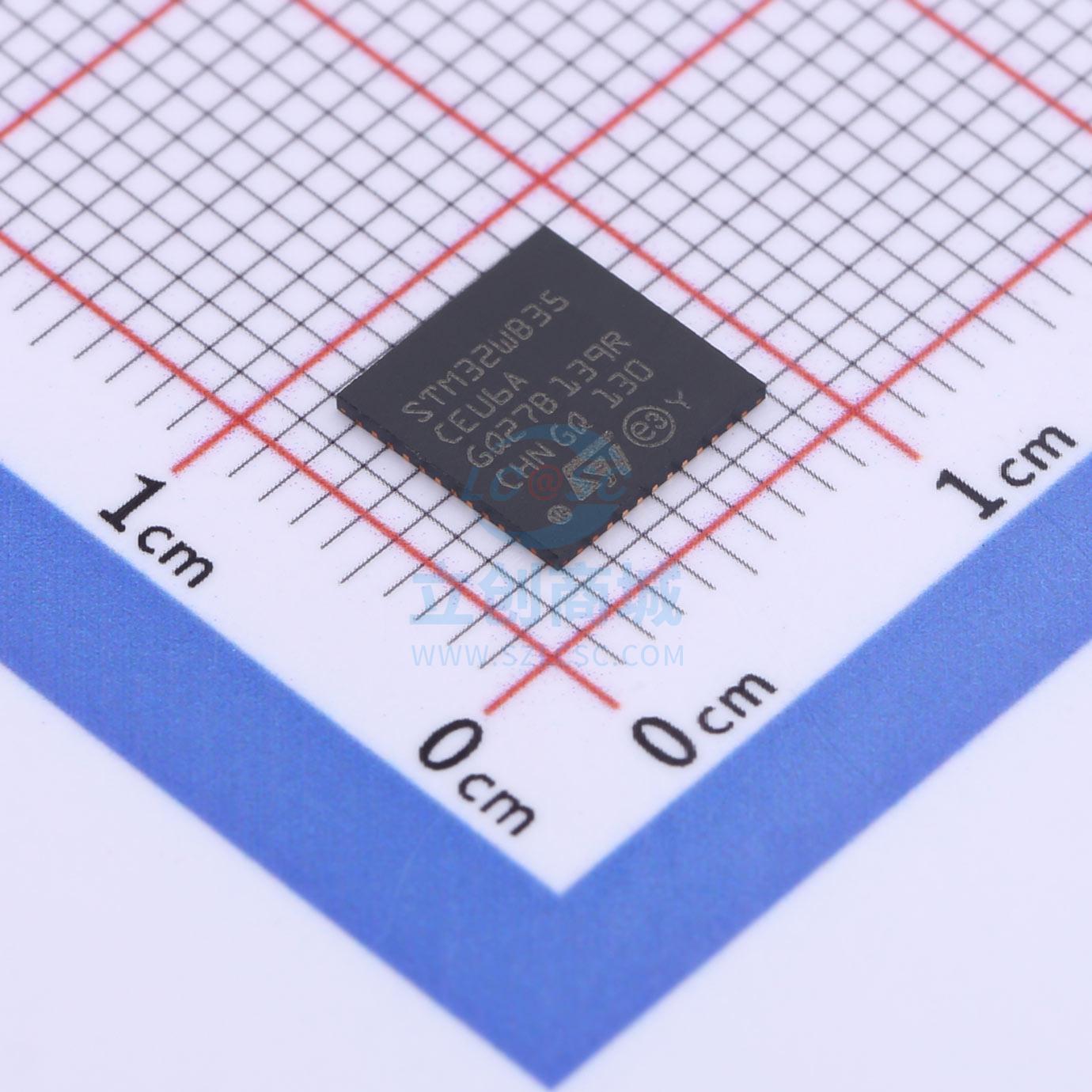单片机(MCU/MPU/SOC) STM32WB35CEU6A UFQFPN-48 ST(意法半导体)