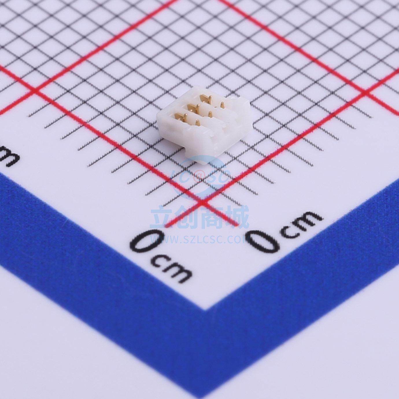 IDC连接器(牛角/简牛) X0800HI-03-N0HF P=0.8mm XKB Connectivit