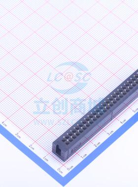 IDC连接器(牛角/简牛) 2.54-2*25P简牛 直插,P=2.54mm BOOMELE(博