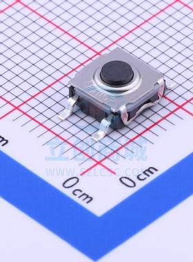 轻触开关 KSC351GLFS SMD,6.2x6.2x3.5mm C&K