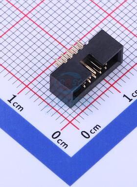 IDC连接器(牛角/简牛) 3130-10SG0BK00T1 直插,P=1.27mm Wcon(维