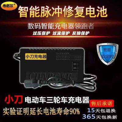 小刀电动车电瓶充电器48V12A60V20A64V72V32A30A80V84V96V45A