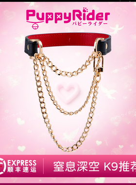 PUPPYRIDER朋克窒息项圈男女颈圈真皮脖圈颈环项链choker圣诞礼物