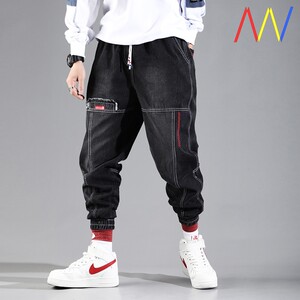 Trouser Pu Pants Jeans Trousers For Men Summer Steetwear