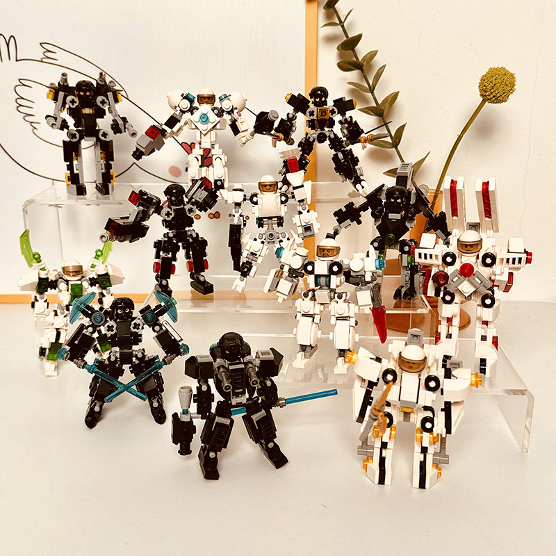 BrosBlock积木先锋战队拼装玩具