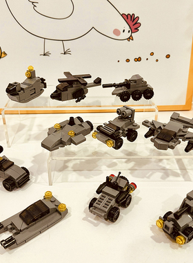 Bros Block国产积木军事合体战斗机男孩拼装益智玩具儿童生日礼物