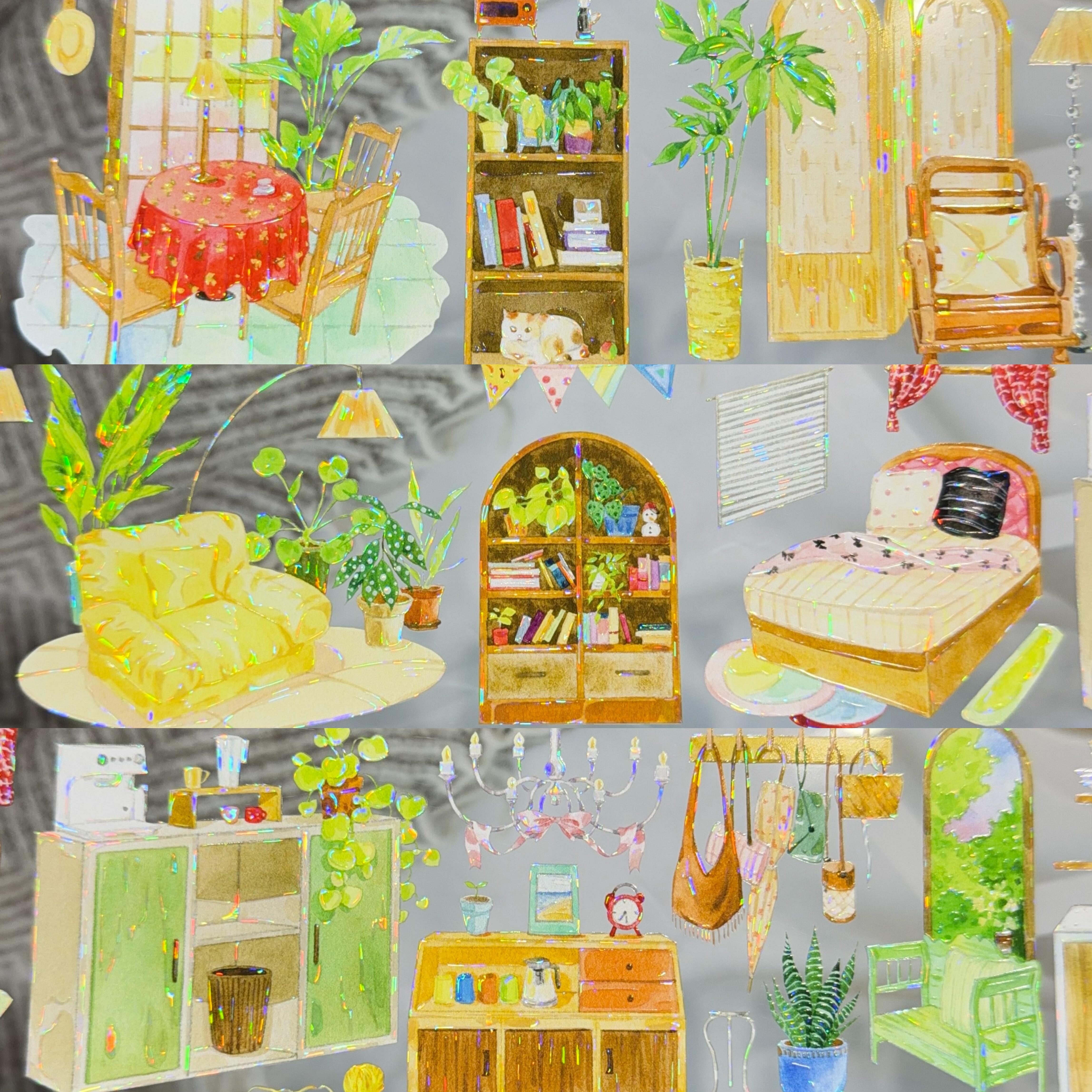 小隐于野分装手账胶带春潮带雨雨落庭涧老城记忆宅家日记北郊秋意