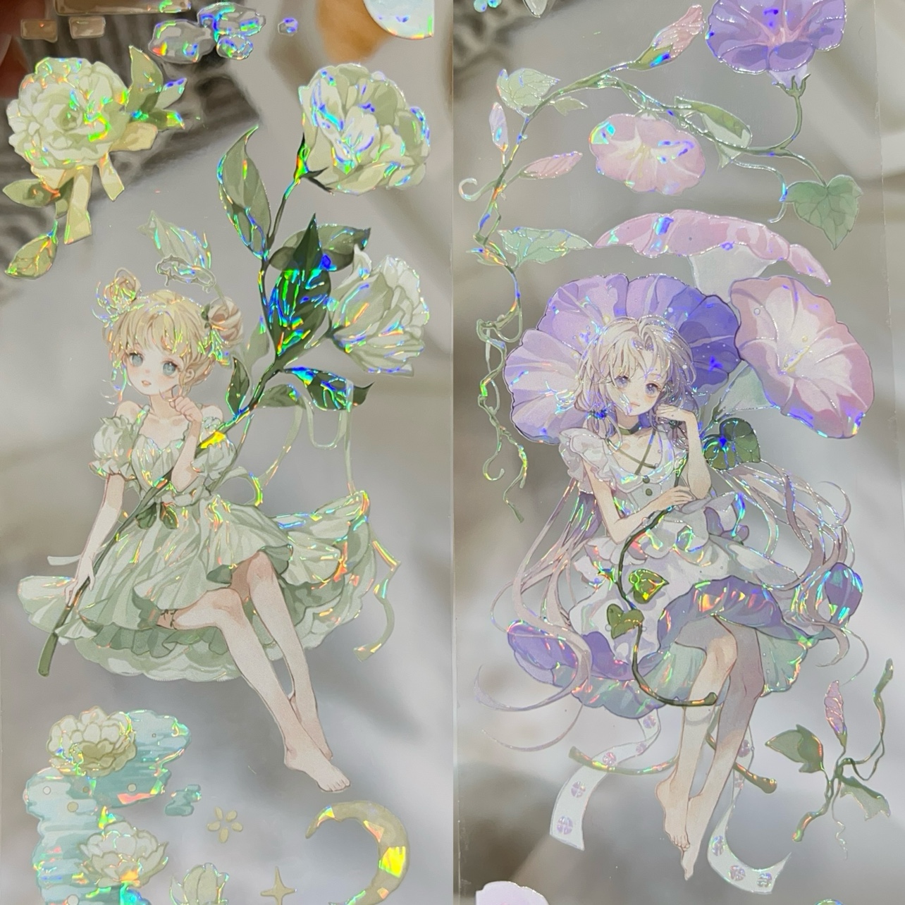 StudioVI分装胶带山荷叶呀花期如约月光小夜曲飞鸟繁花的诗篇